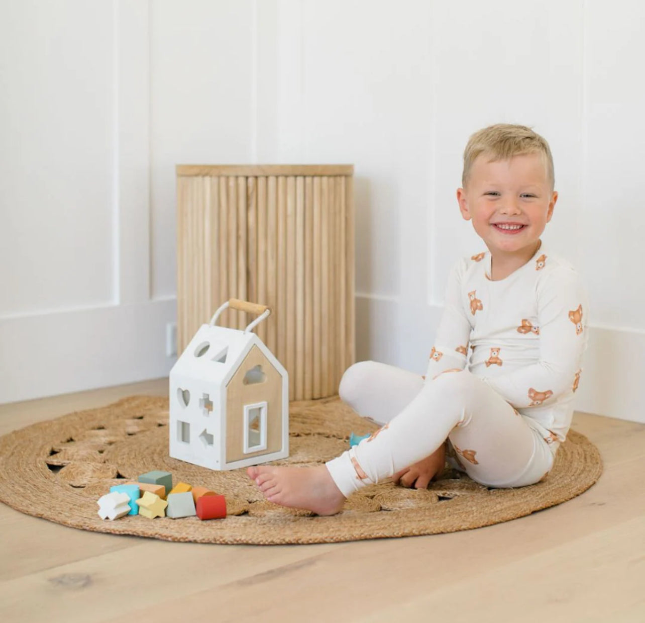 Roobear | Bears Bamboo Two-Piece Pajamas