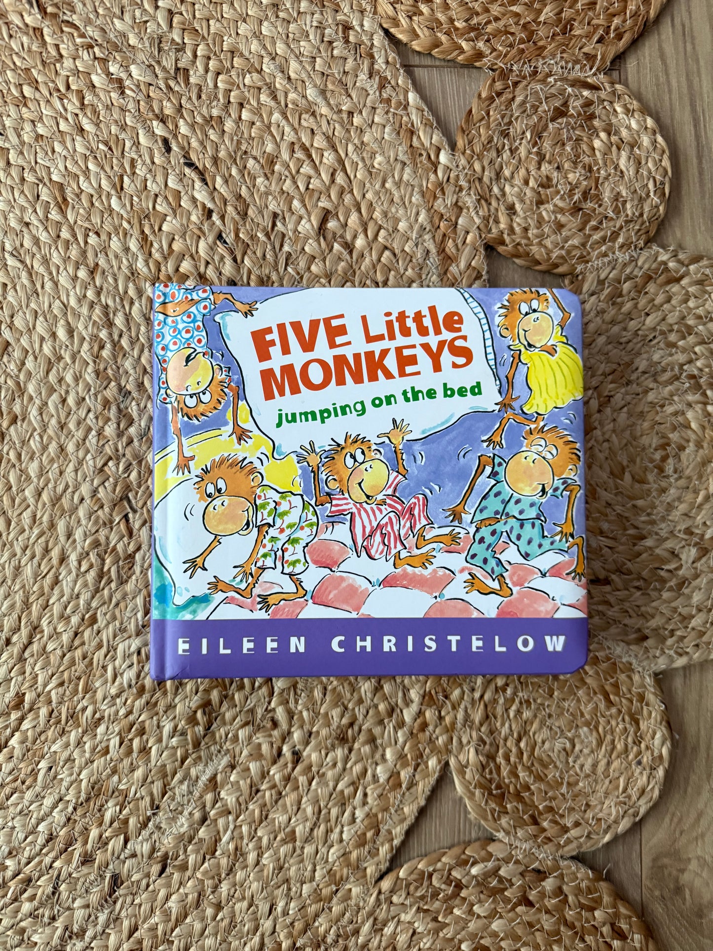 Five Little Monkeys Jumping on the Bed | Board Book