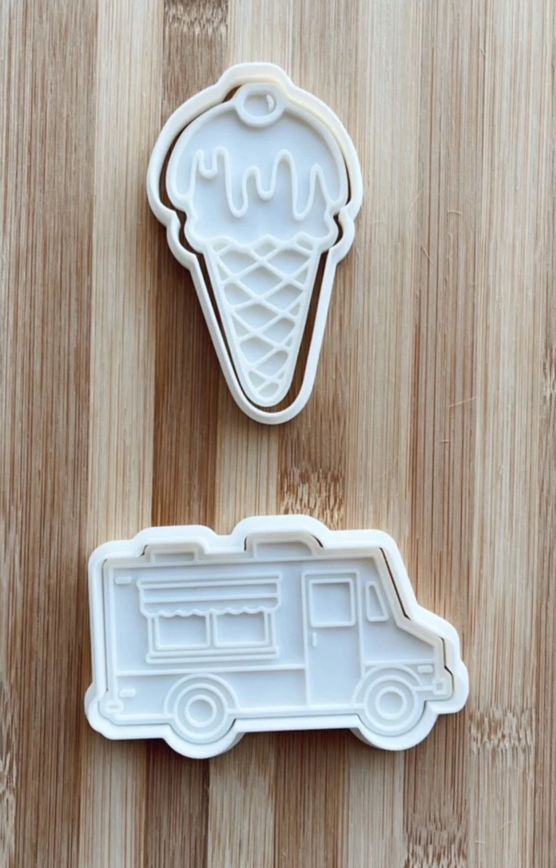 Sensory Mama Creations | Ice Cream Playdough Cutter Set