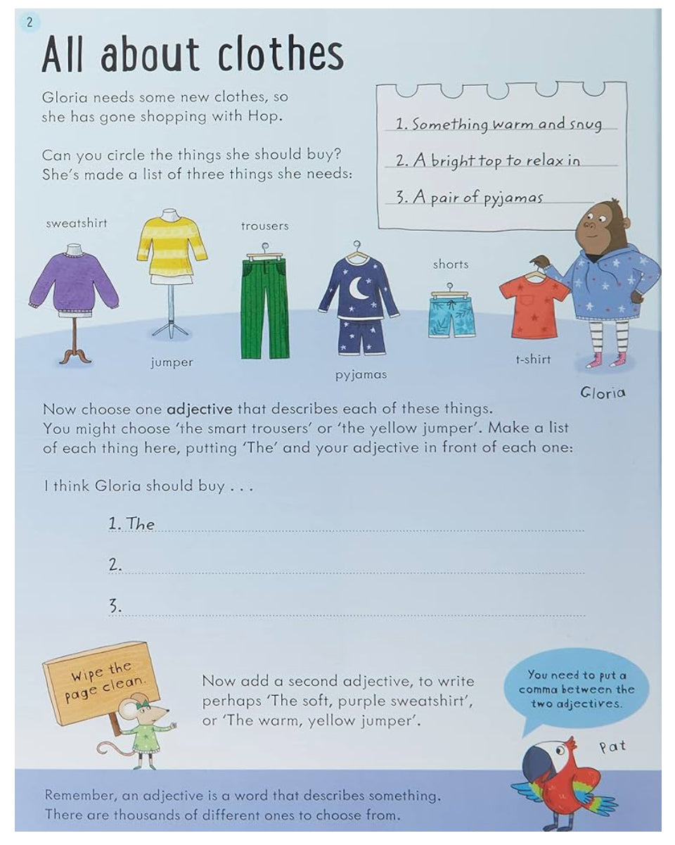 Usborne | Wipe-Clean Comprehension
