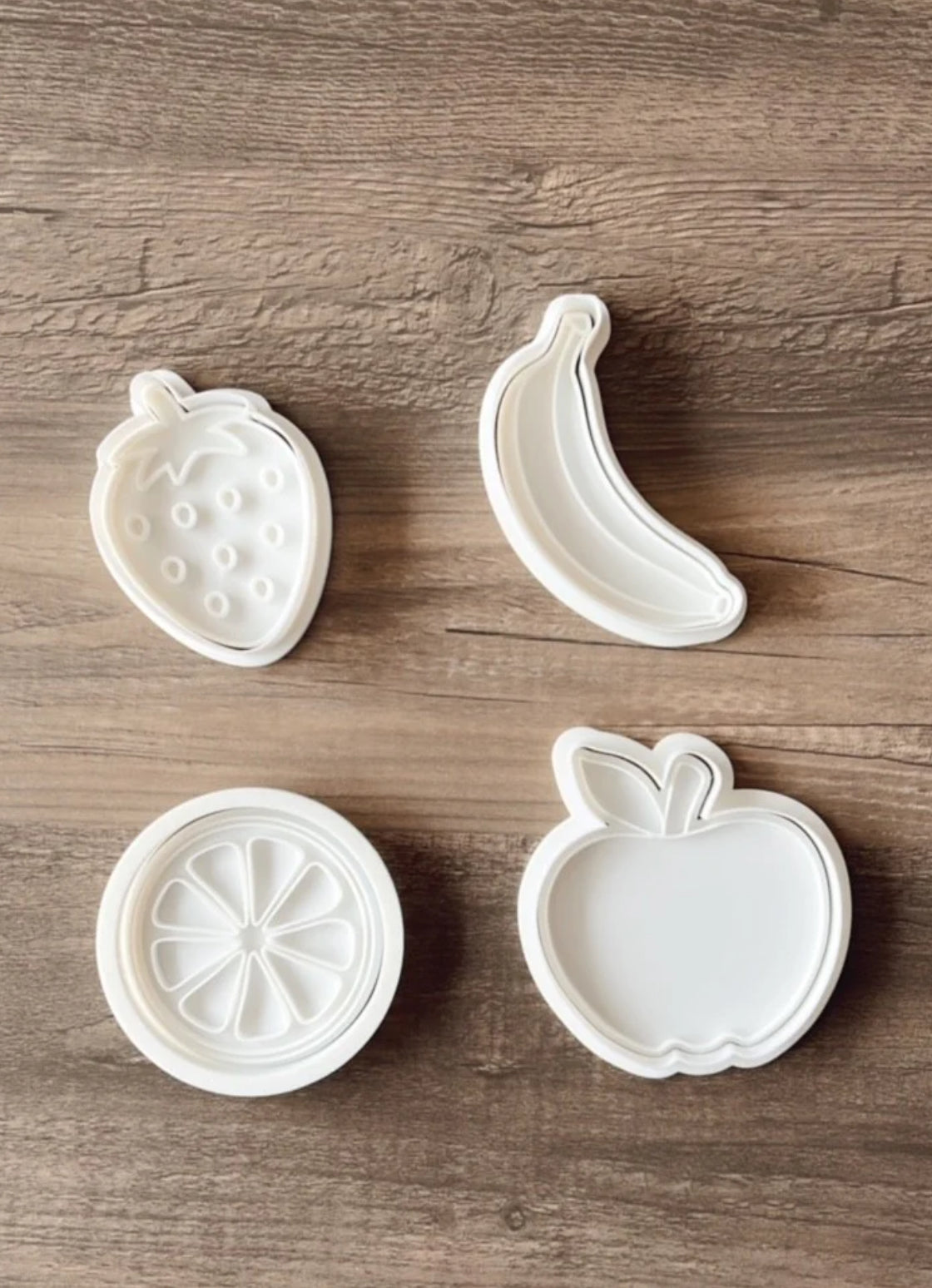 Sensory Mama Creations | Fruit Playdough Cutter Set