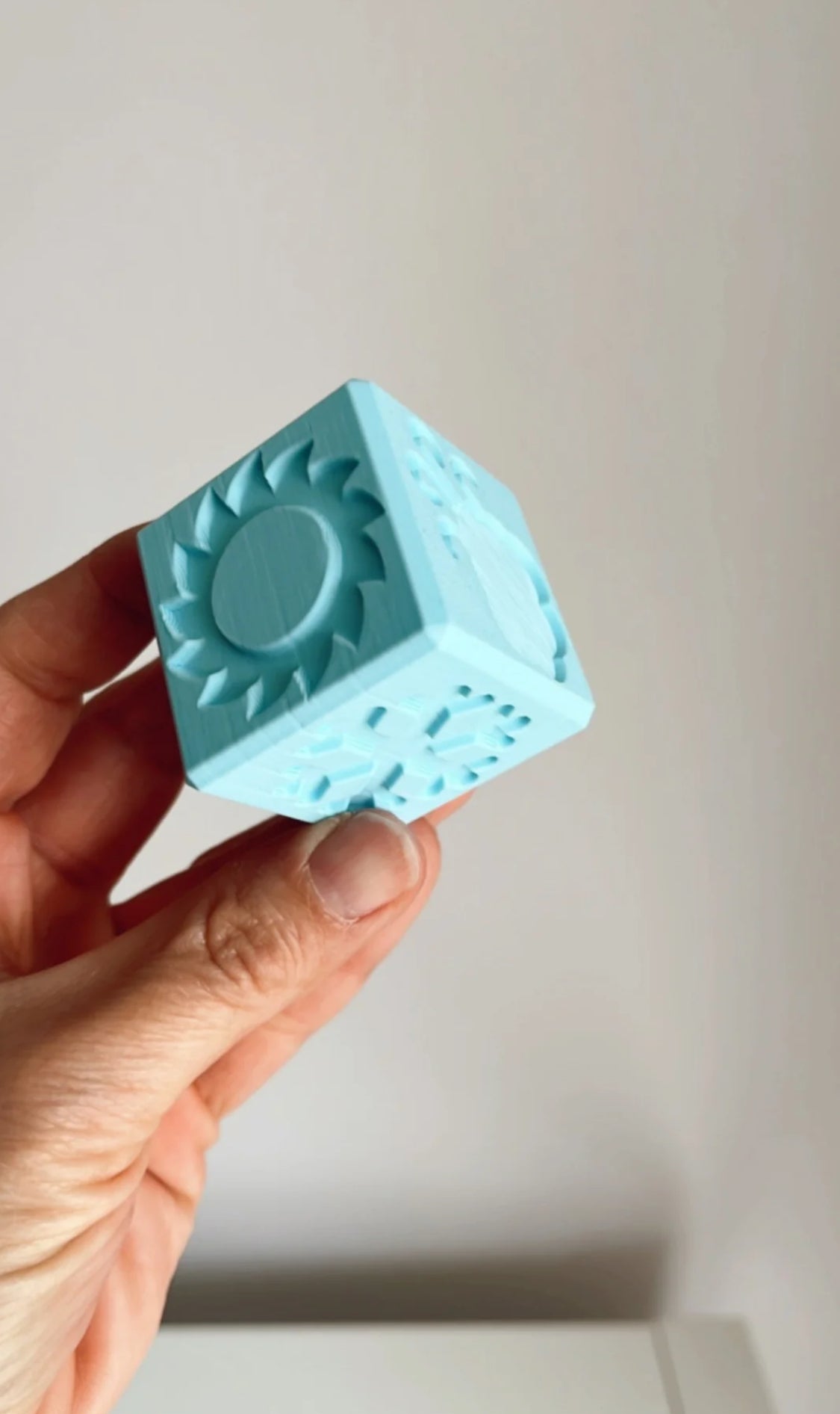 Sensory Mama Creations | Weather Stamper Cube