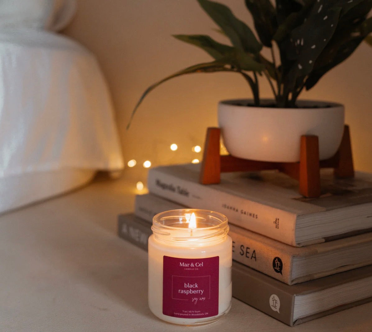 Mar & Cel Candle Co. | Signature Collection: Black Raspberry Soy Wax Candle