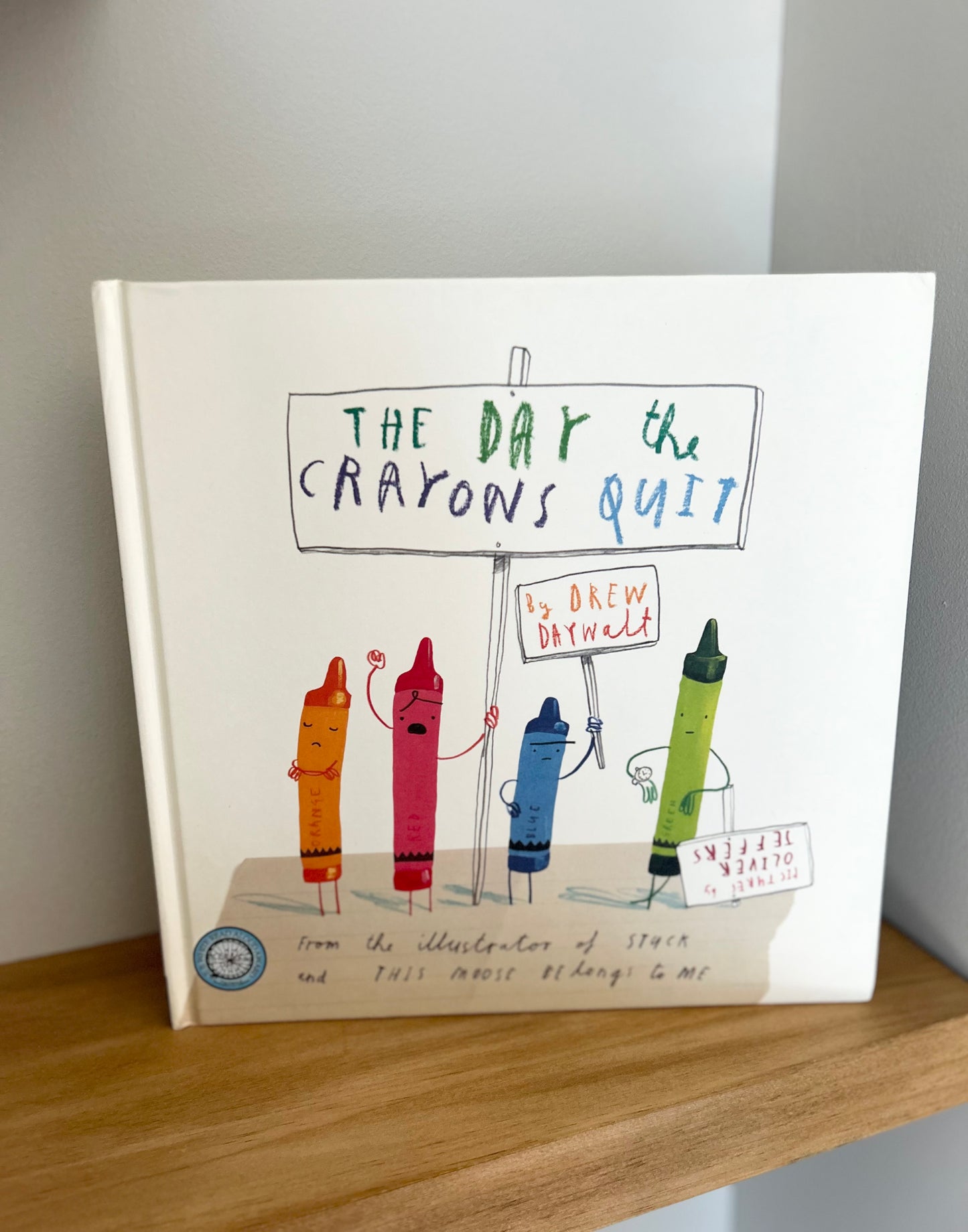 The Day the Crayons Quit | Hardcover Book