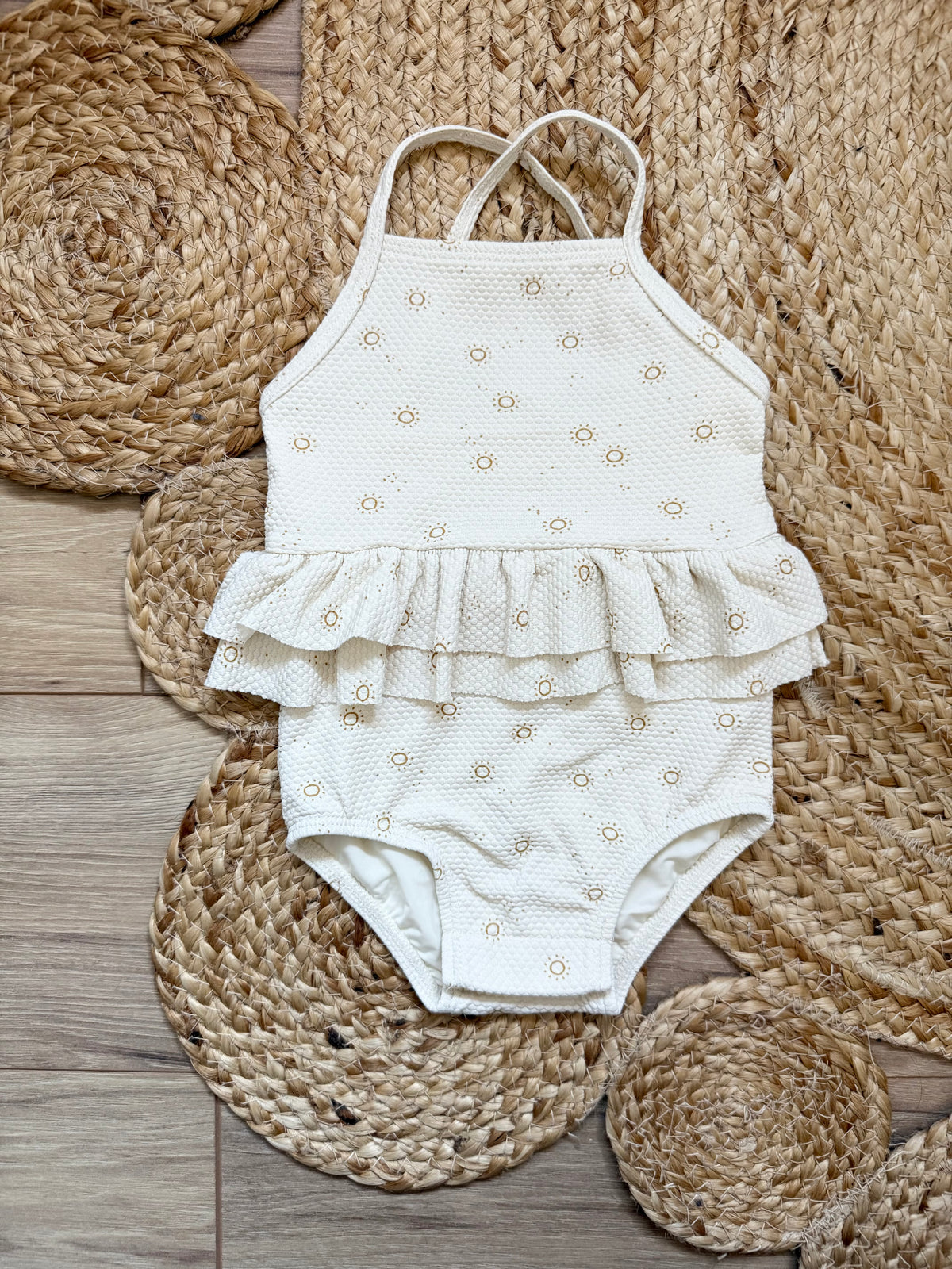 Quincy Mae Ruffled One-Piece Swimsuit | 6-12M