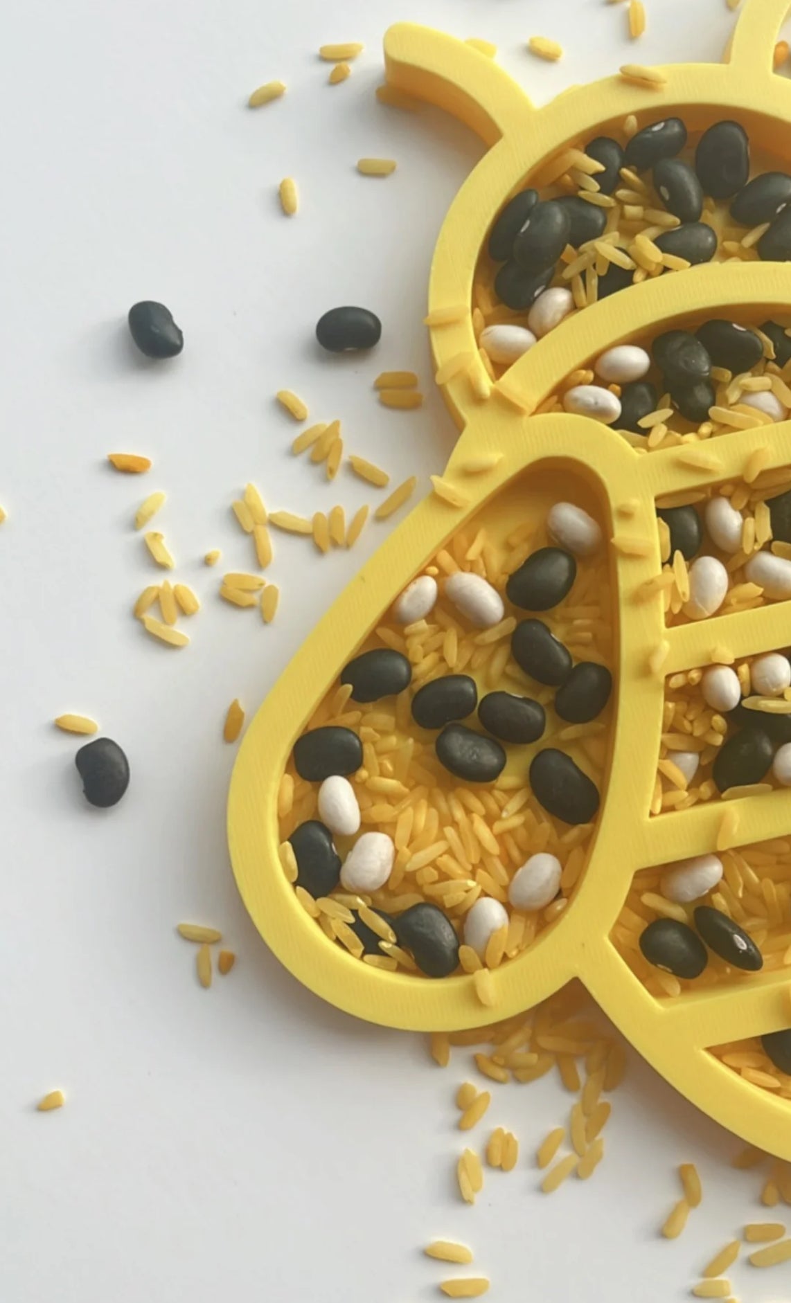 Sensory Mama Creations | Bee Sensory Tray