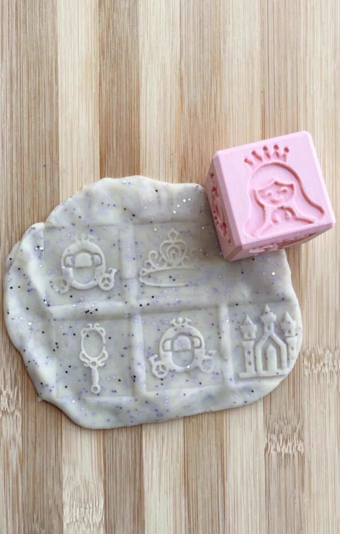 Sensory Mama Creations | Princess Stamper Cube
