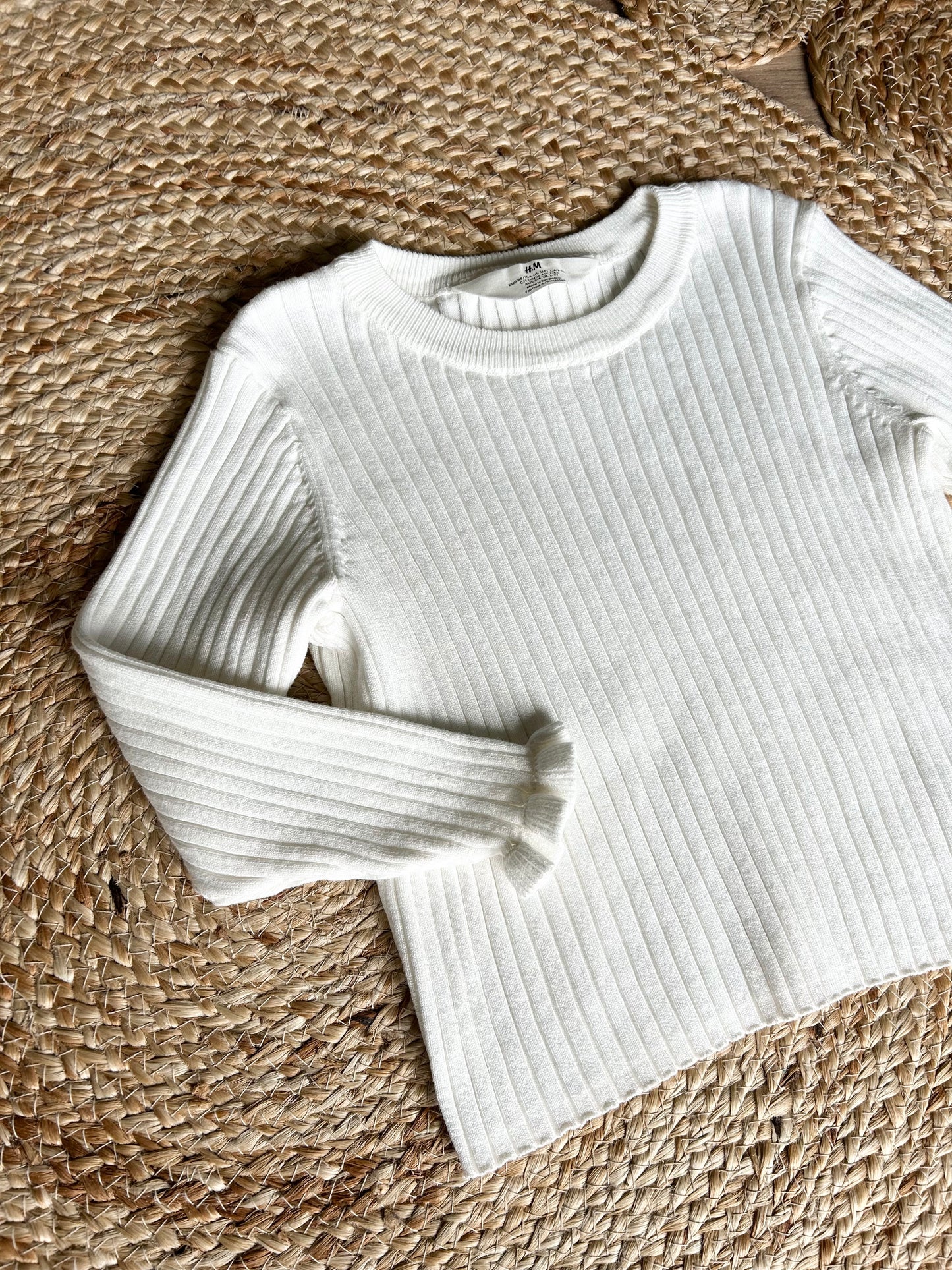 NWOT | H&M Ribbed Knit Sweater | 3/4T
