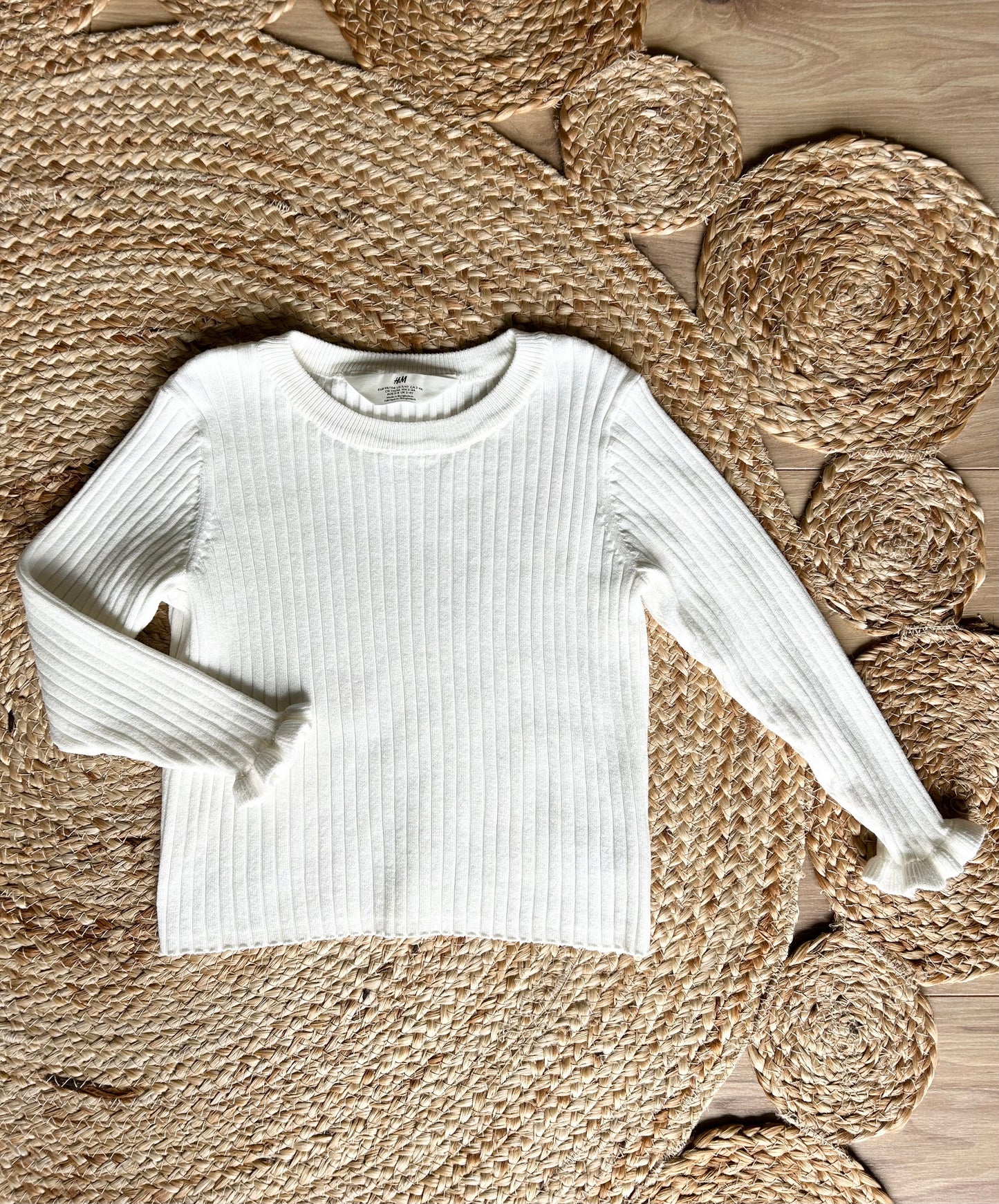 NWOT | H&M Ribbed Knit Sweater | 3/4T