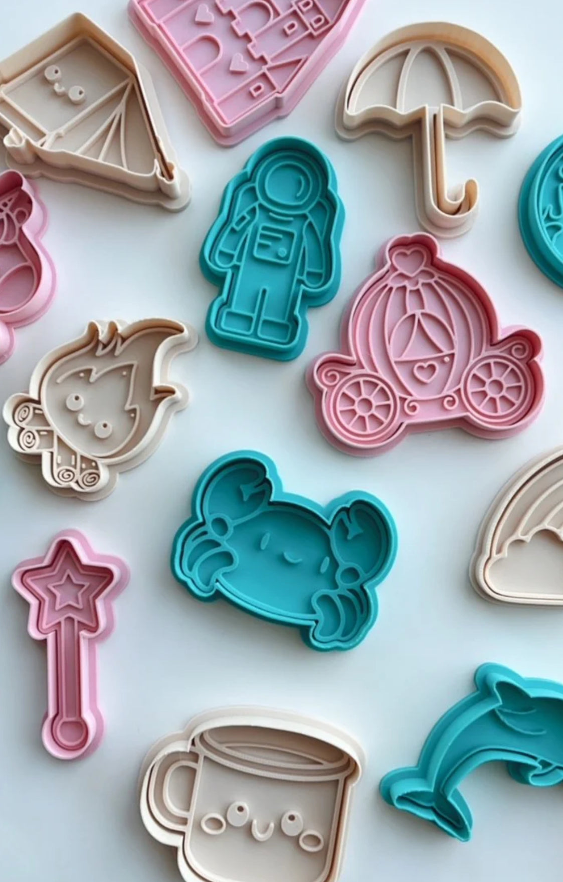 Sensory Mama Creations | Rain Playdough Cutter Set
