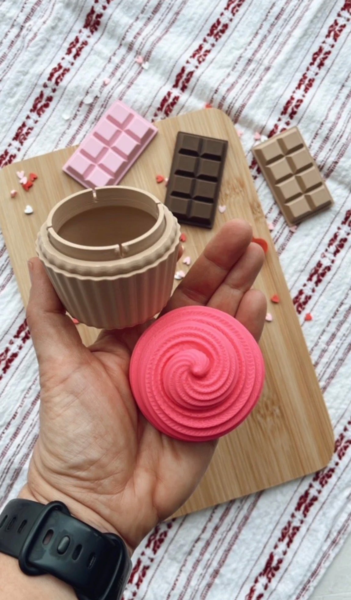 Sensory Mama Creations | Sweet Cravings Collection: Cupcake Container Set