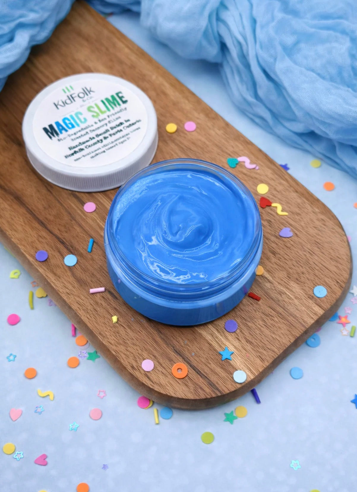 Kid Folk & Co. | Magic Slime: Blue | 4oz