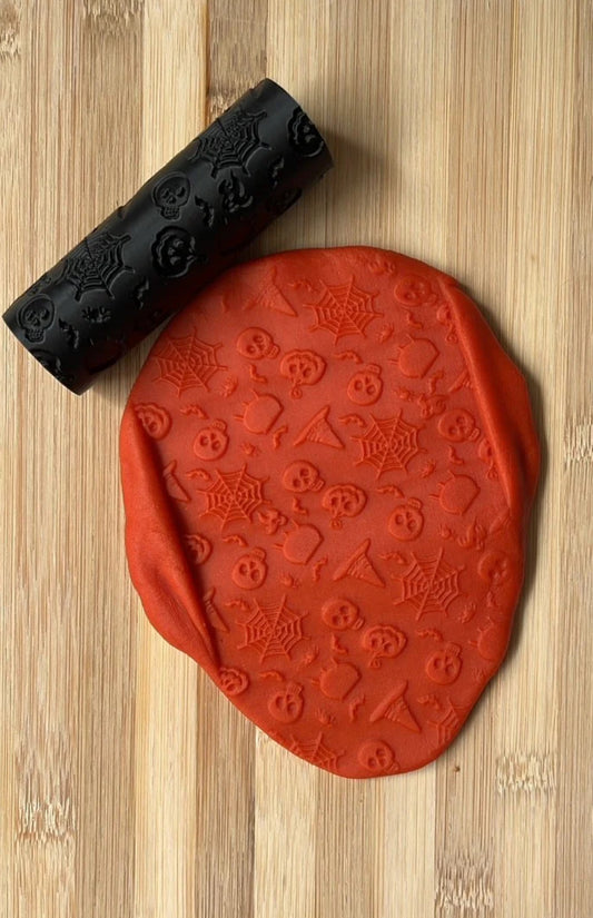 Sensory Mama Creations | Halloween Playdough Roller