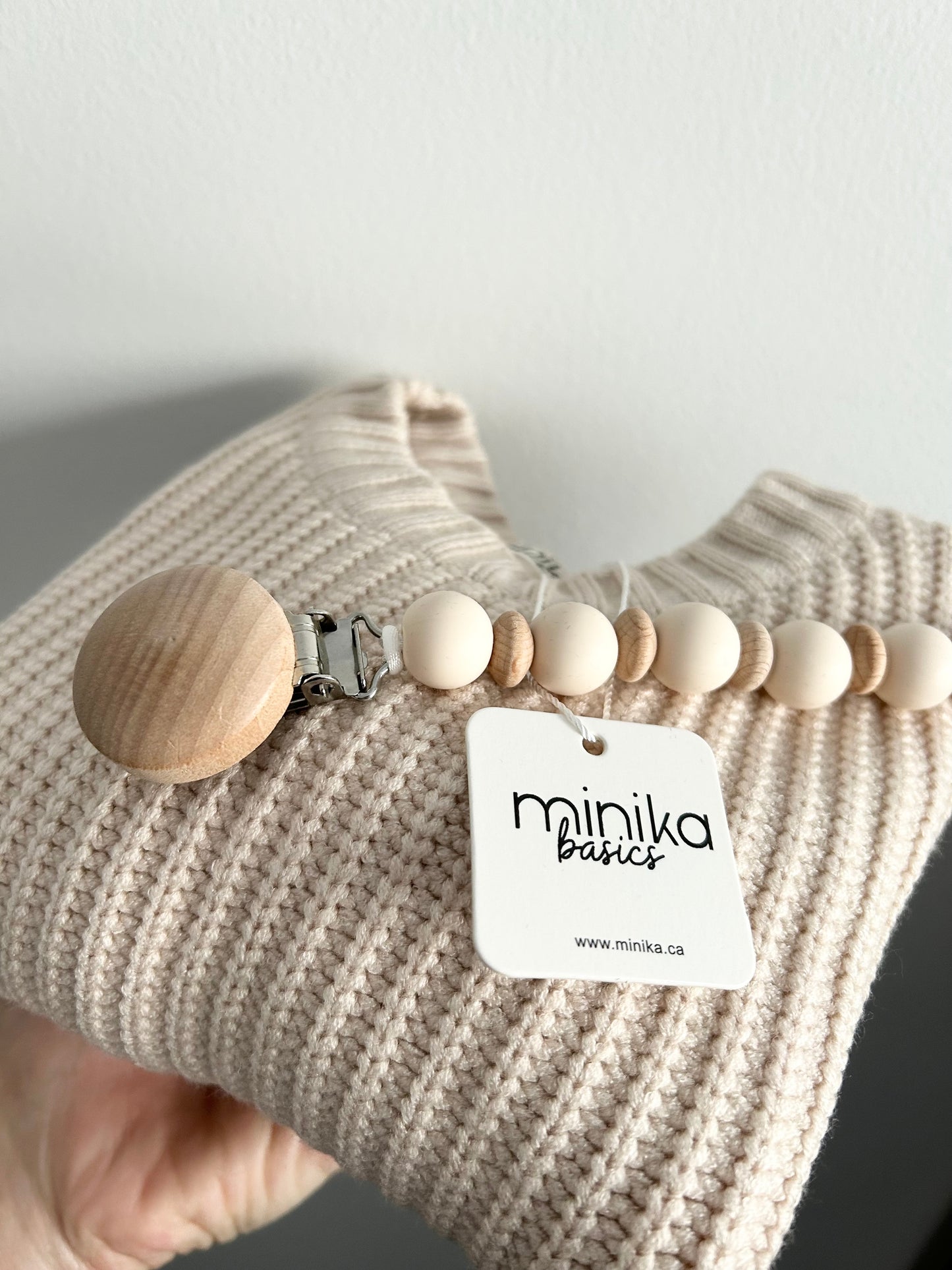 Pacifier Clip | Ivory