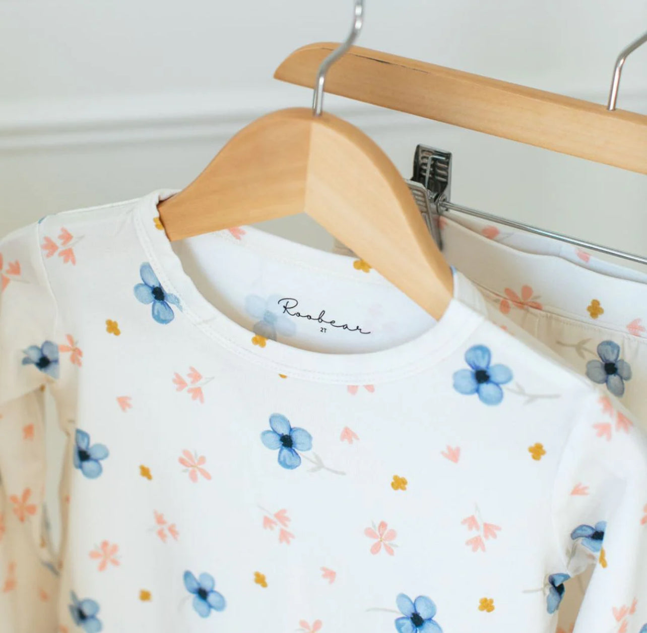 Roobear | Blossoms Bamboo Two-Piece Pajamas
