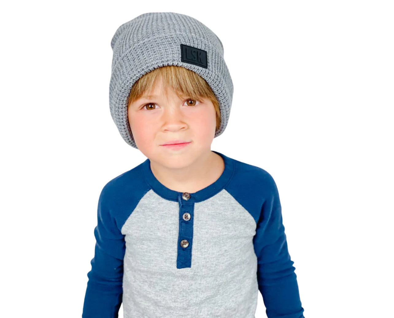 LSK Waffle Toque | 3Y-Adult | Grey