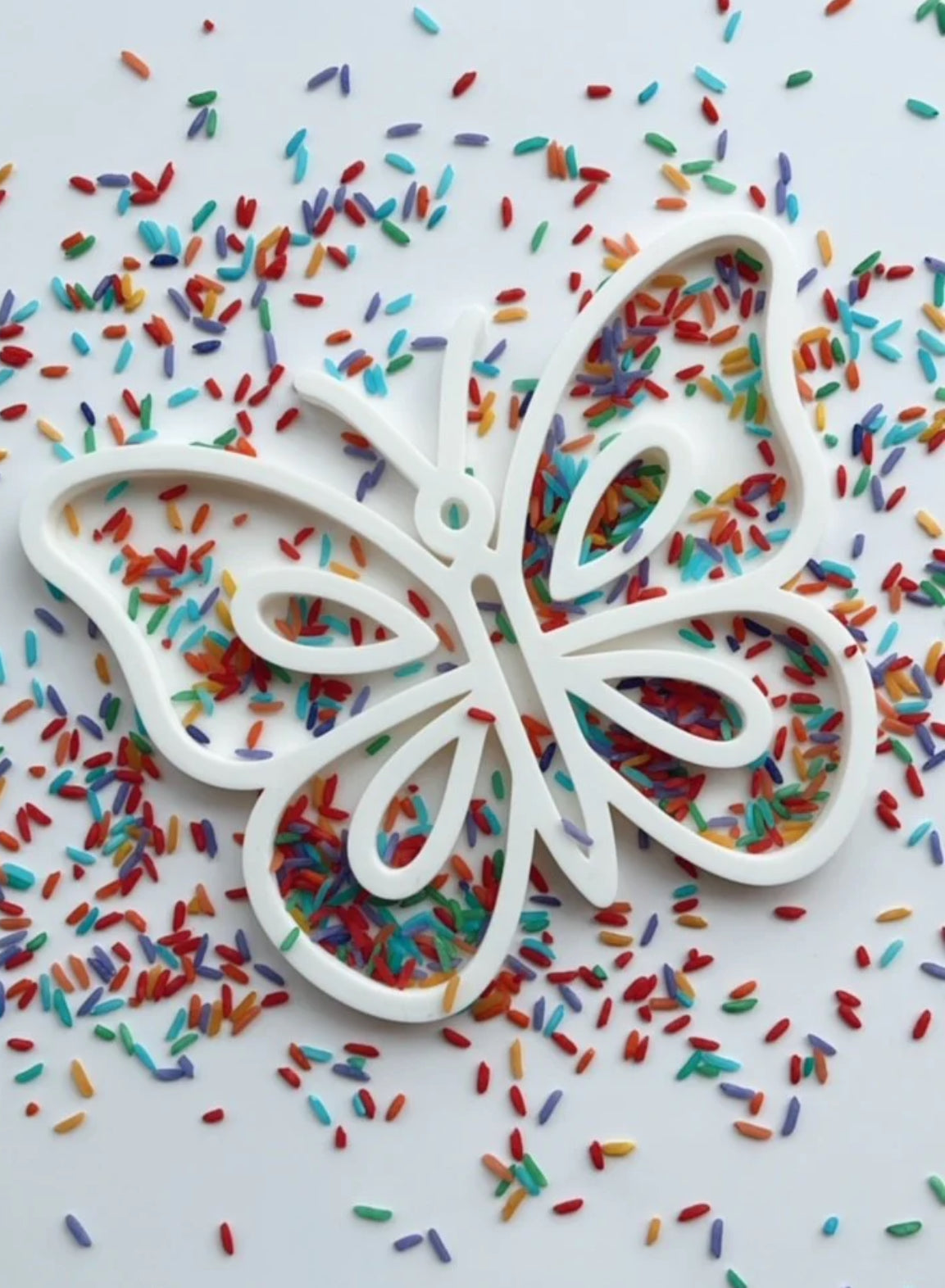 Sensory Mama Creations | Butterfly Sensory Tray