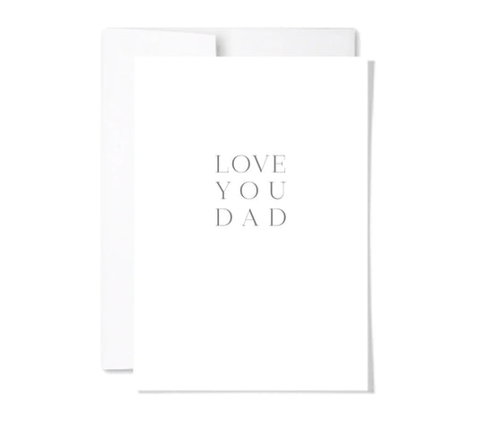 Paperscript | Love You Dad Card