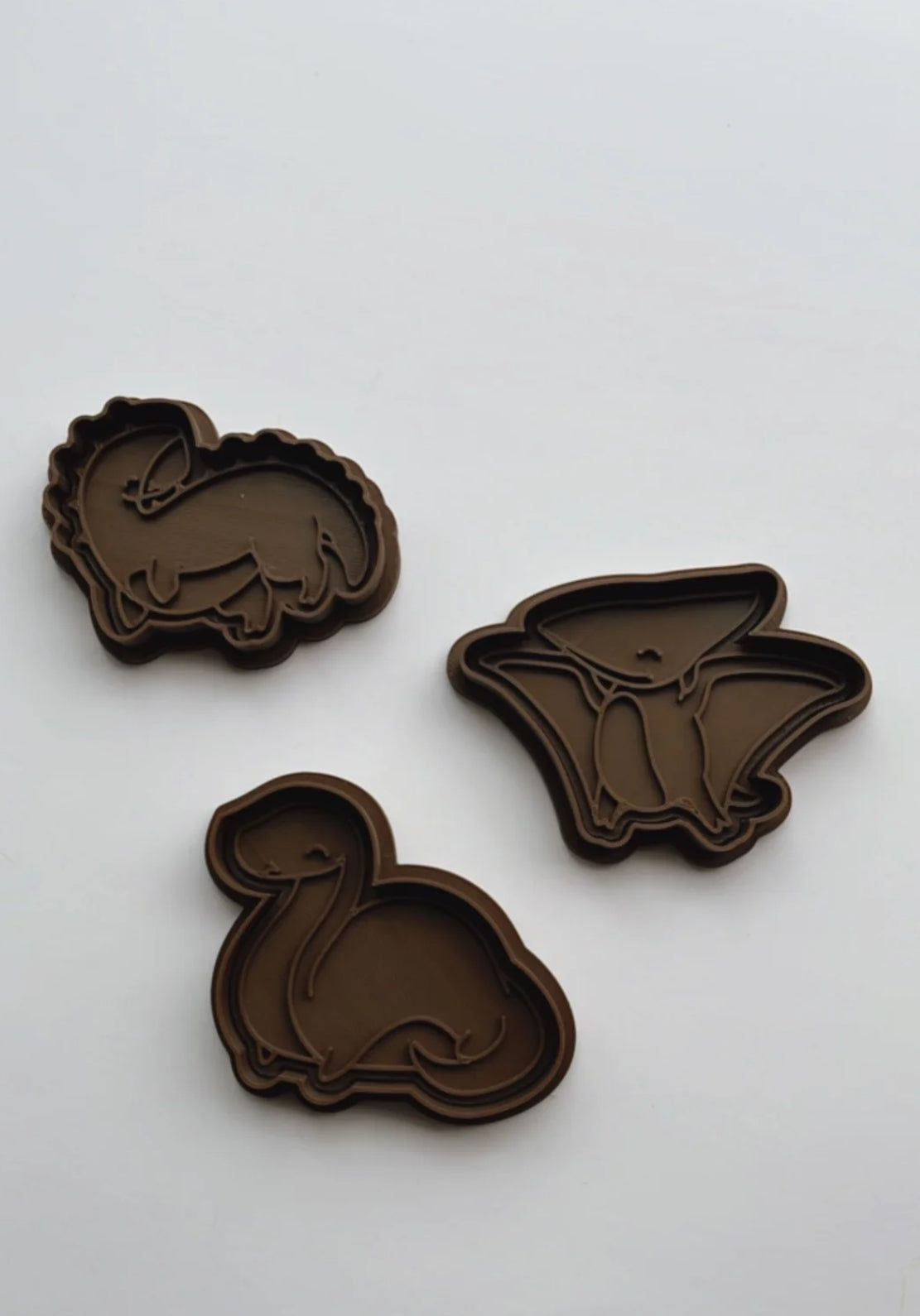 Sensory Mama Creations | Dinosaur Playdough + Kinetic Sand Cutter Set