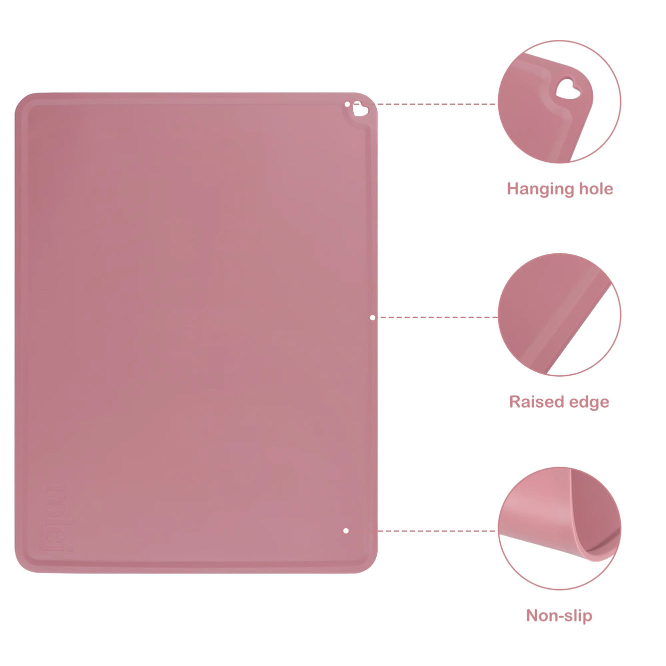 Rolei | The Everyday Essentials Set | Silicone Bib + Placemat Set