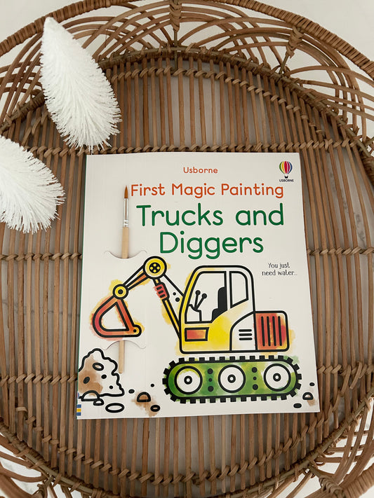 Usborne | Trucks and Diggers Magic Painting