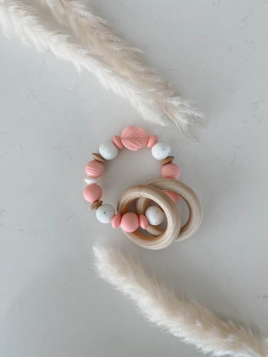 Little Lu Co. | Petal & Pearl Teething Ring