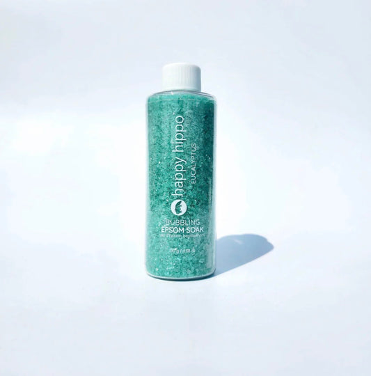 Happy Hippo Bath Co. | Eucalyptus Bubbling Epsom Soak