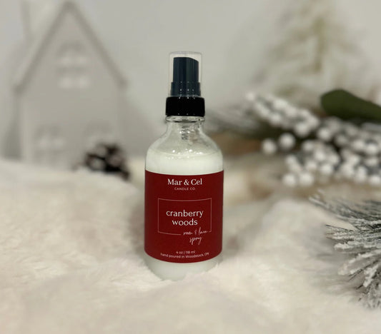 Winter Collection | Cranberry Woods Room + Linen Spray