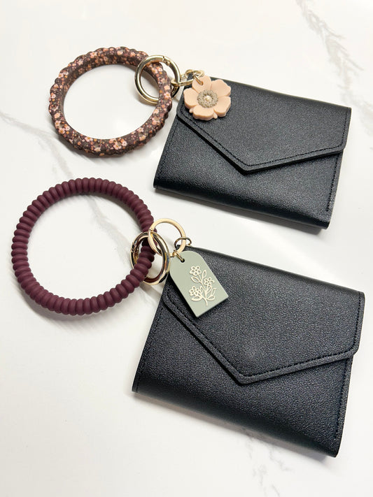 Mini Trifold Wallet + Infinity Wristlet