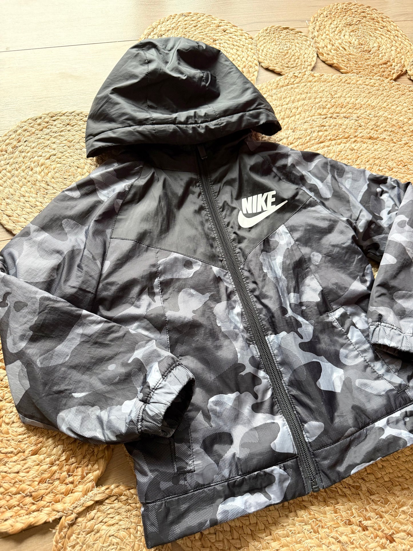 Nike Fleece Lined Hooded Windbreaker | 4-5YRS