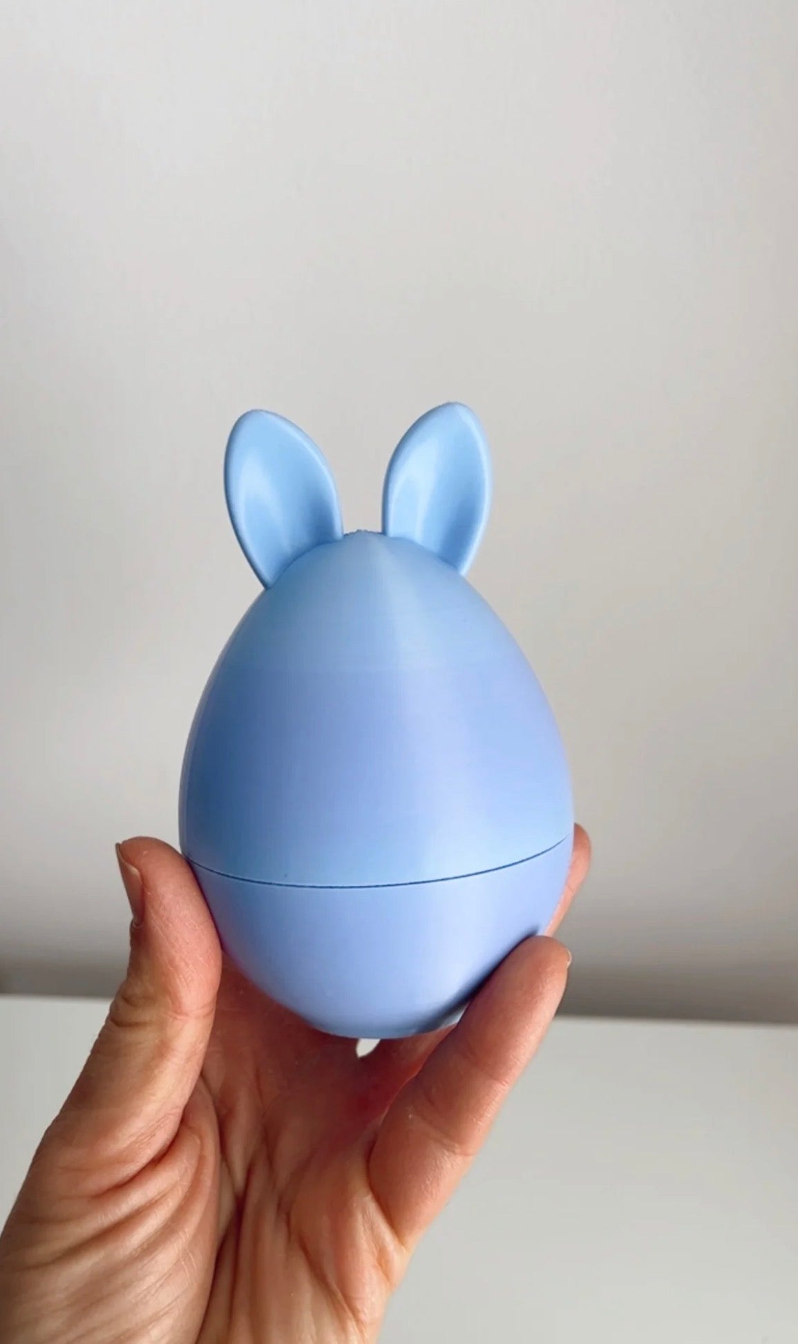 Sensory Mama Creations | Bunny Meadow Spring + Easter Collection: Bunny Ear Egg Container & Pet Rabbit Figurine