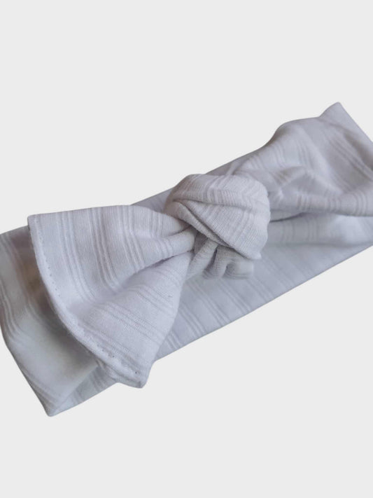 Sewing by Sadie | Headband in White