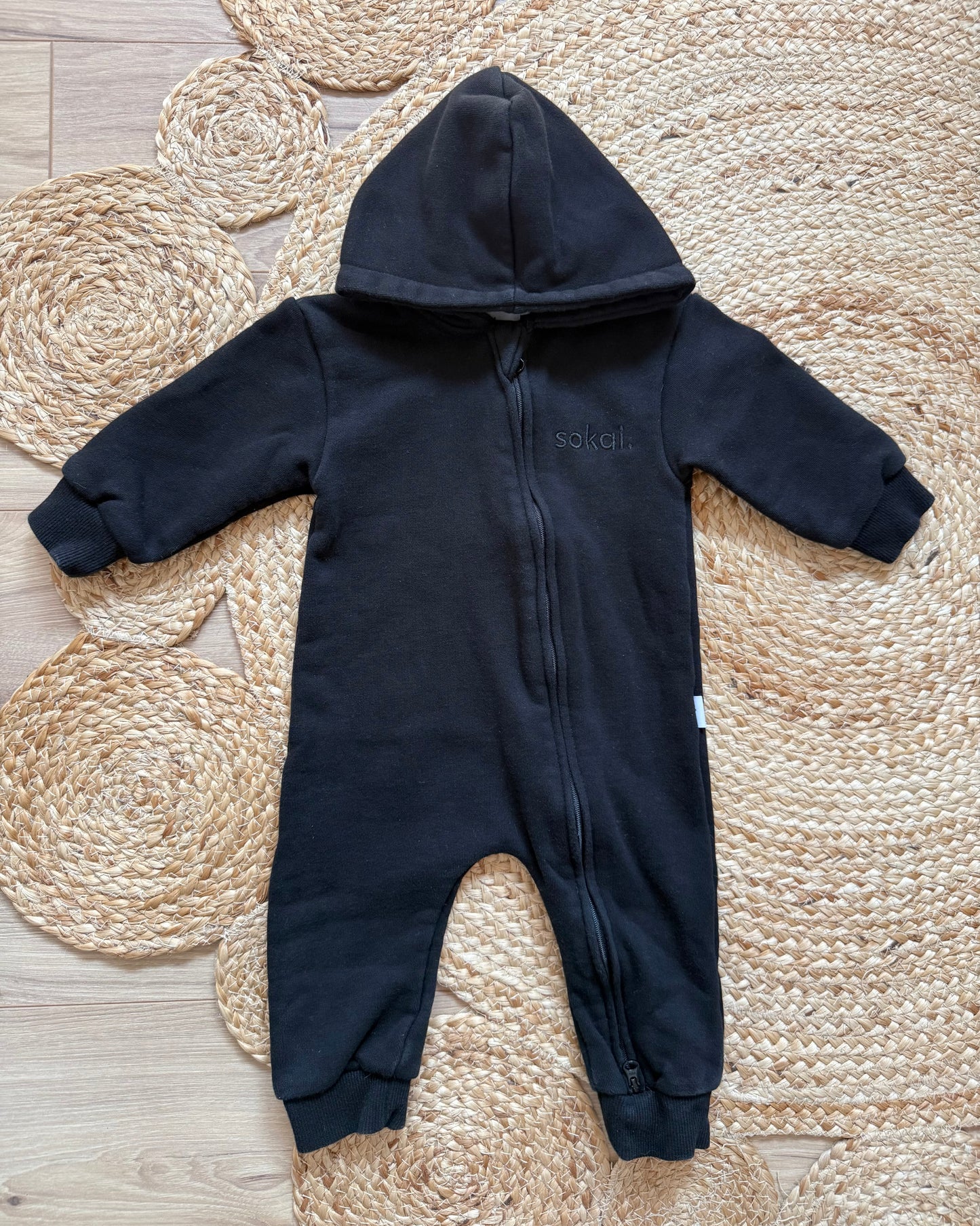 Sokai Fleece Hooded Jumpsuit | 6-12M