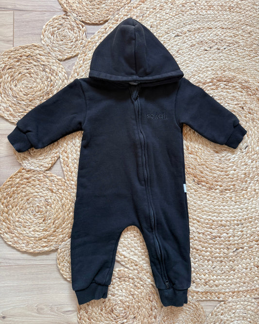 Sokai Fleece Hooded Jumpsuit | 6-12M