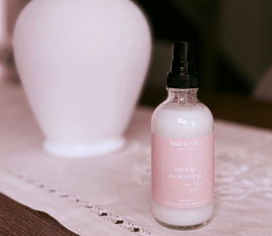 Mar & Cel Candle Co. | Spring Collection: Spring Awakening Room & Linen Spray