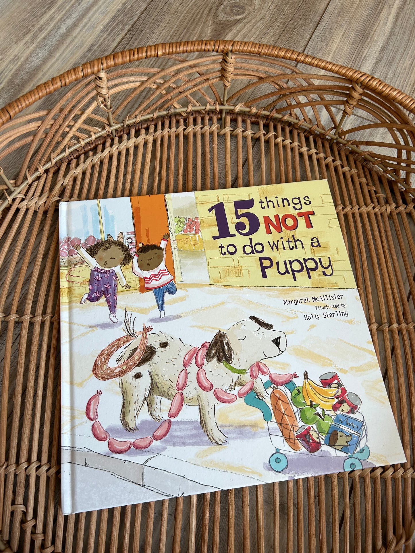 15 Things Not to do with a Puppy | Hardcover Book