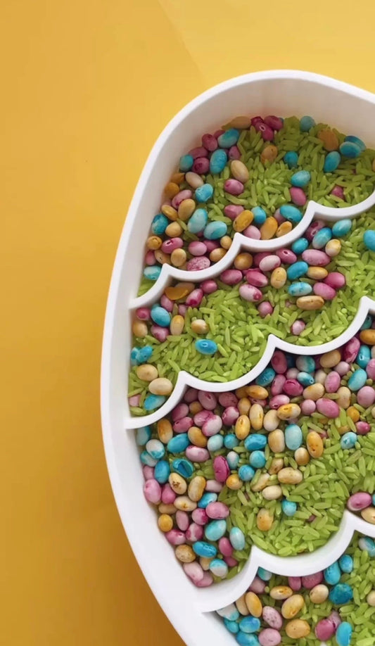 Sensory Mama Creations | Bunny Meadow Spring + Easter Collection: Easter Egg Sensory Play Tray