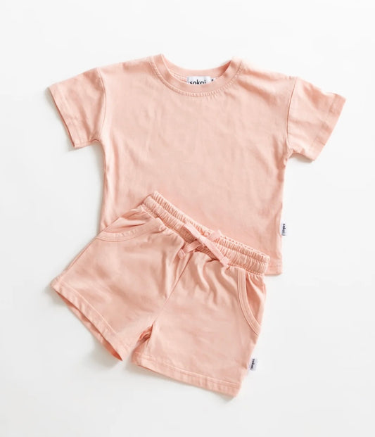 Sokai | Summer T-Shirt Set | Pink