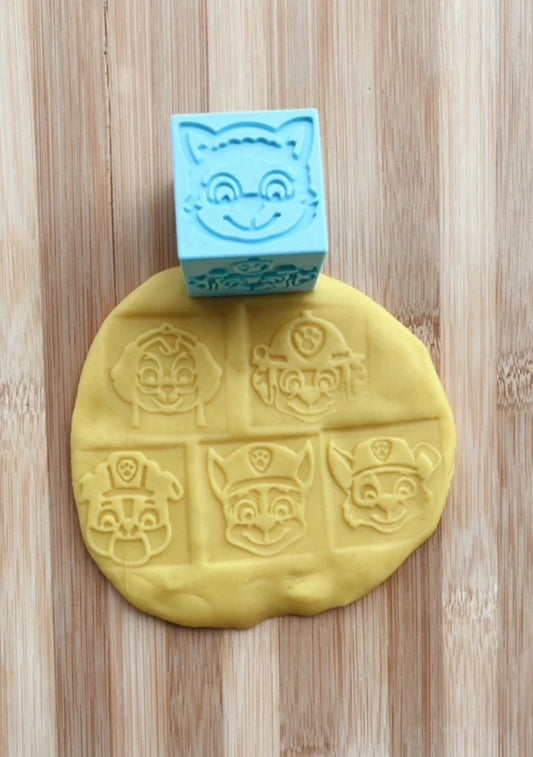 Sensory Mama Creations | Pup Friends Stamper Cube