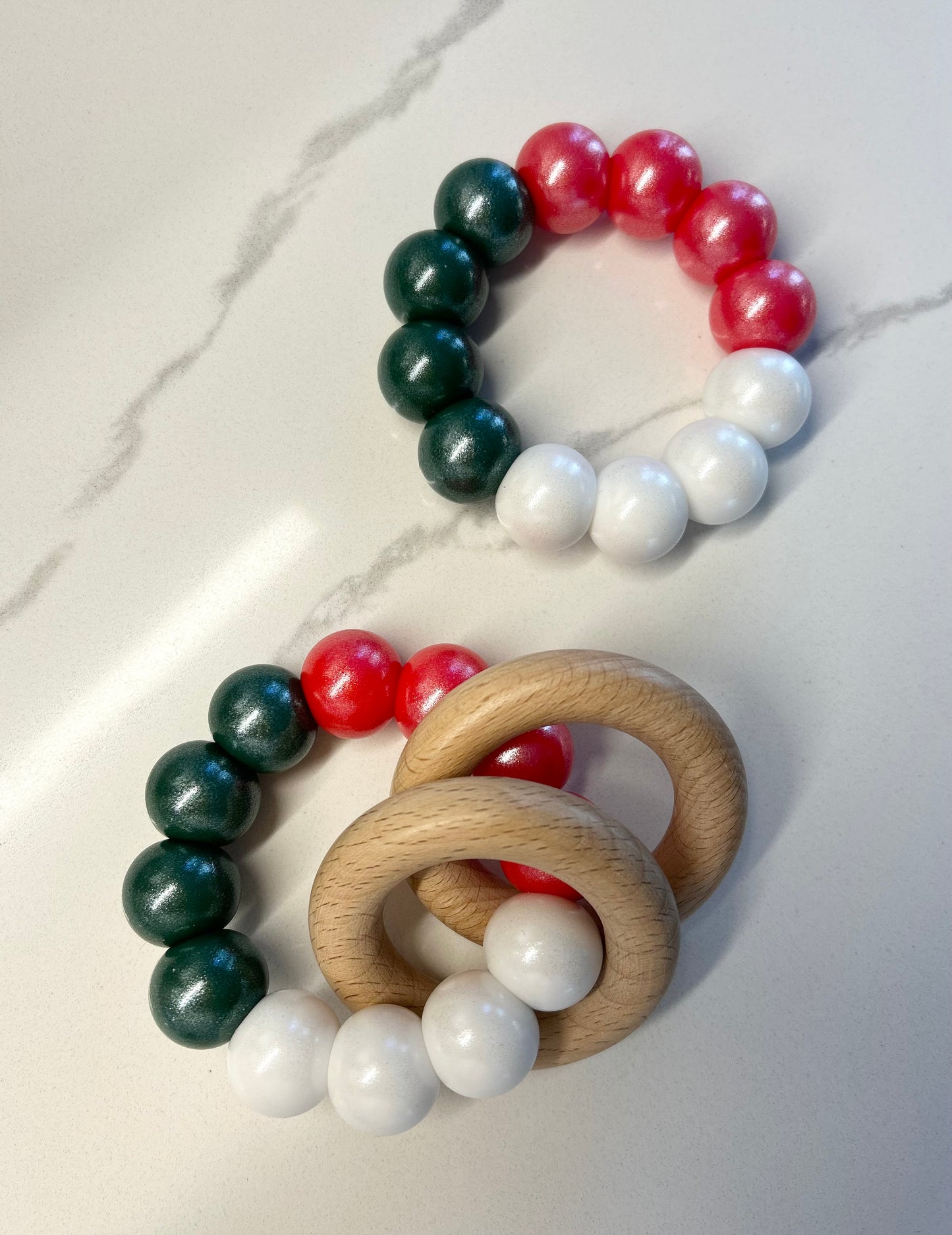 The Festive Collection | Teething Rattle