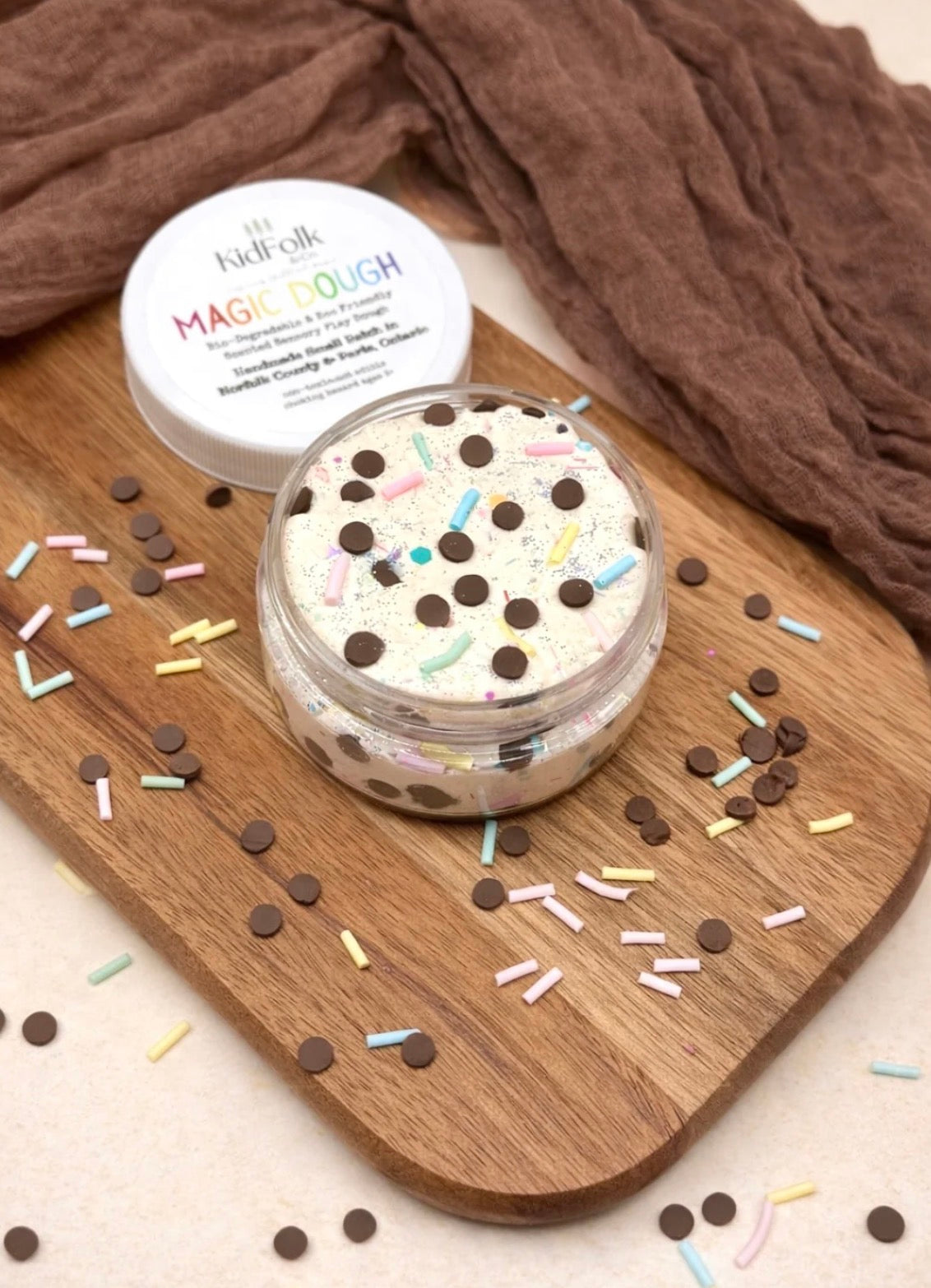 Kid Folk & Co. | Magic Dough: Cookie Dough Ice Cream | 4oz