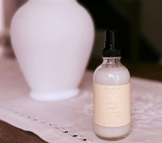 Mar & Cel Candle Co. | Spring Collection: Leon Sugar Room & Linen Spray