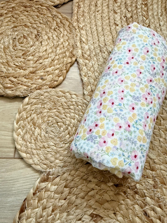 Avery Row Wildflower Muslin Swaddle