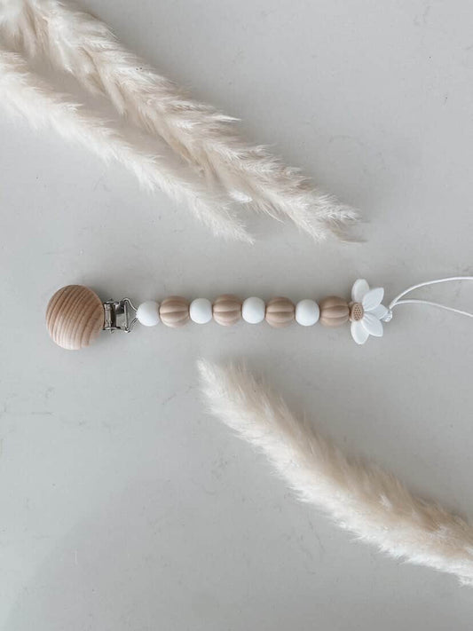 Little Lu Co. | Woodland Bloom Pacifier Clip