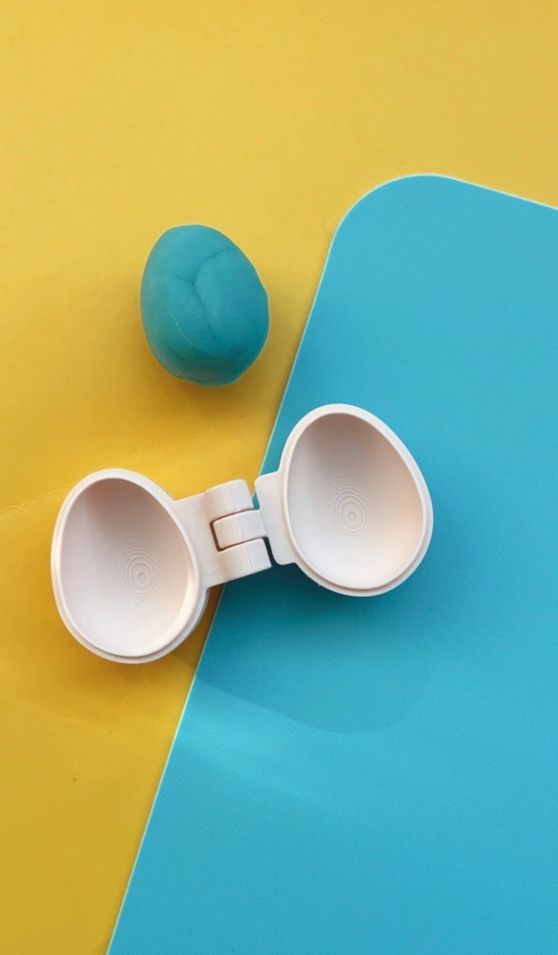 Sensory Mama Creations | Bunny Meadow Spring + Easter Collection: Egg Playdough Mould