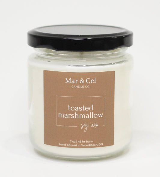 Toasted Marshmallow Soy Wax Candle | 7oz