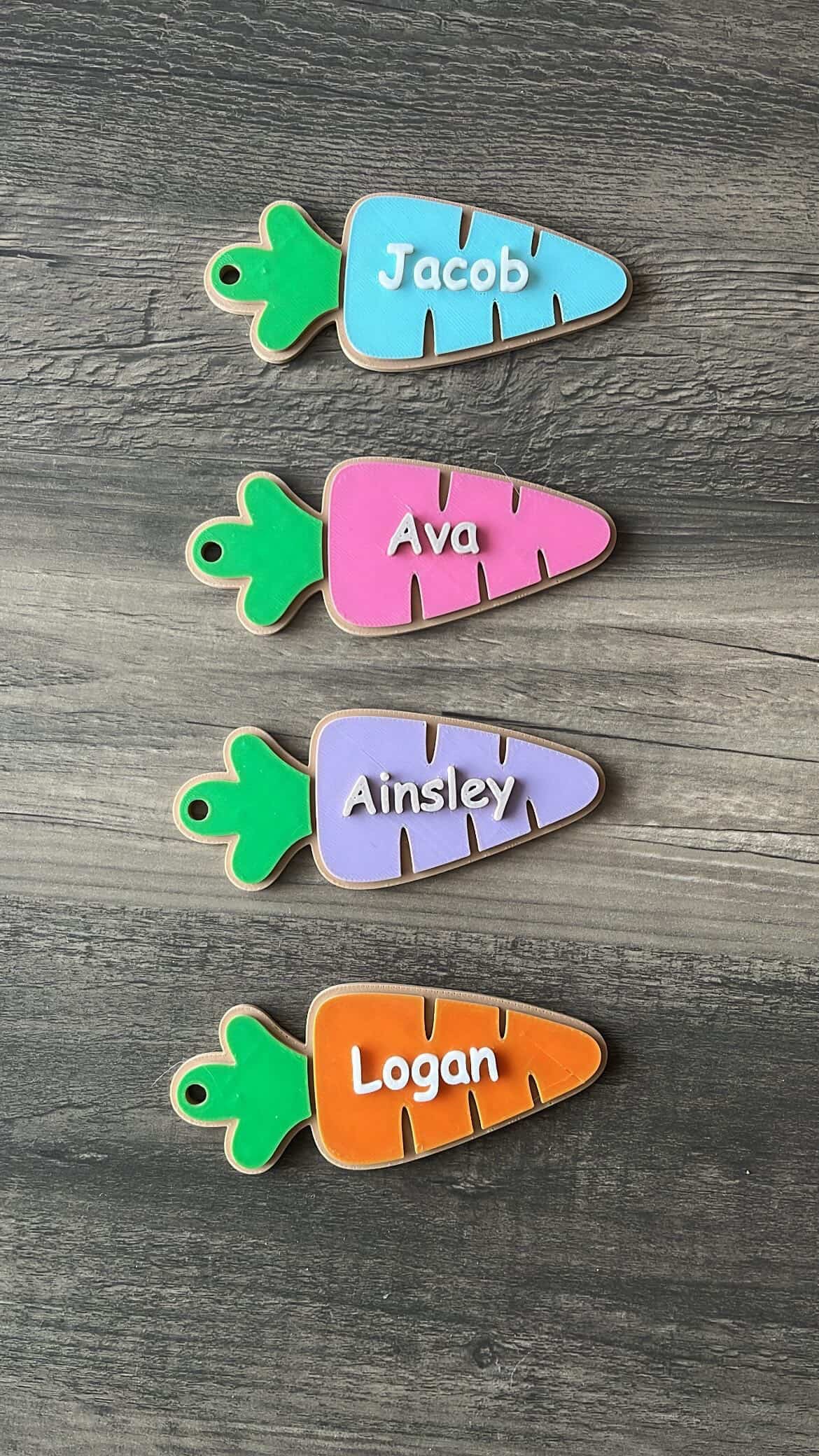 Sensory Mama Creations | Personalized Easter Basket Name Tags