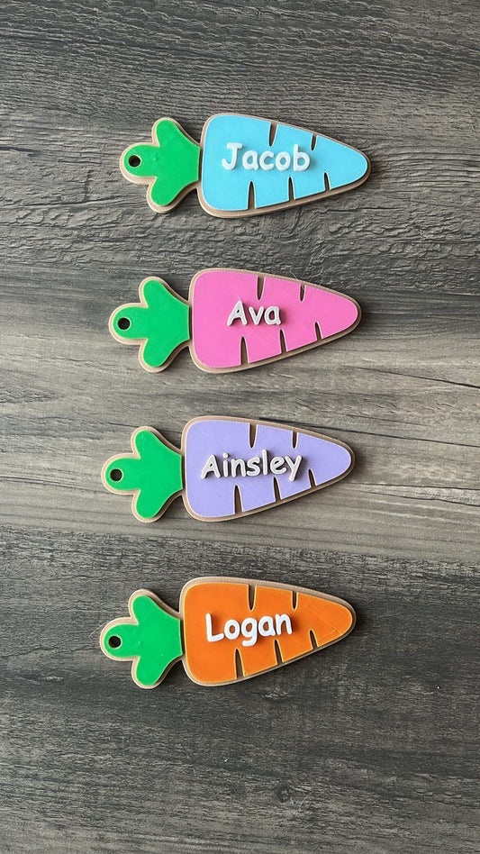 Sensory Mama Creations | Personalized Easter Basket Name Tags