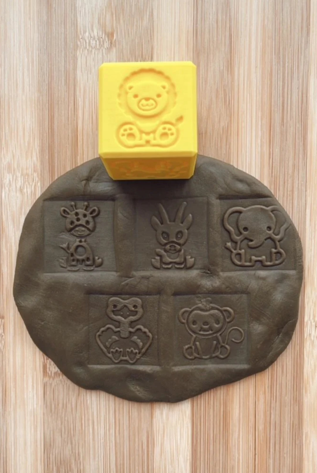 Sensory Mama Creations | Zoo Friends Stamper Cube