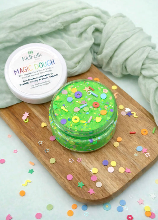 Kid Folk & Co. | Magic Dough: Neon Green | 4oz